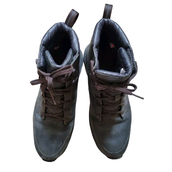 The North Face Boots Men 12.5 Thermoball Versa Black Hiking Lace Up Camp Trek - Picture 6 of 14